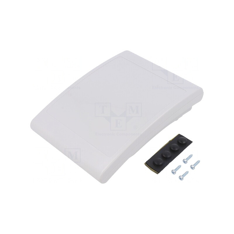 Carcasă desktop ABS gri 117.5x155.8x36.5mm | Electronic-mag.ro | Componente Electronice