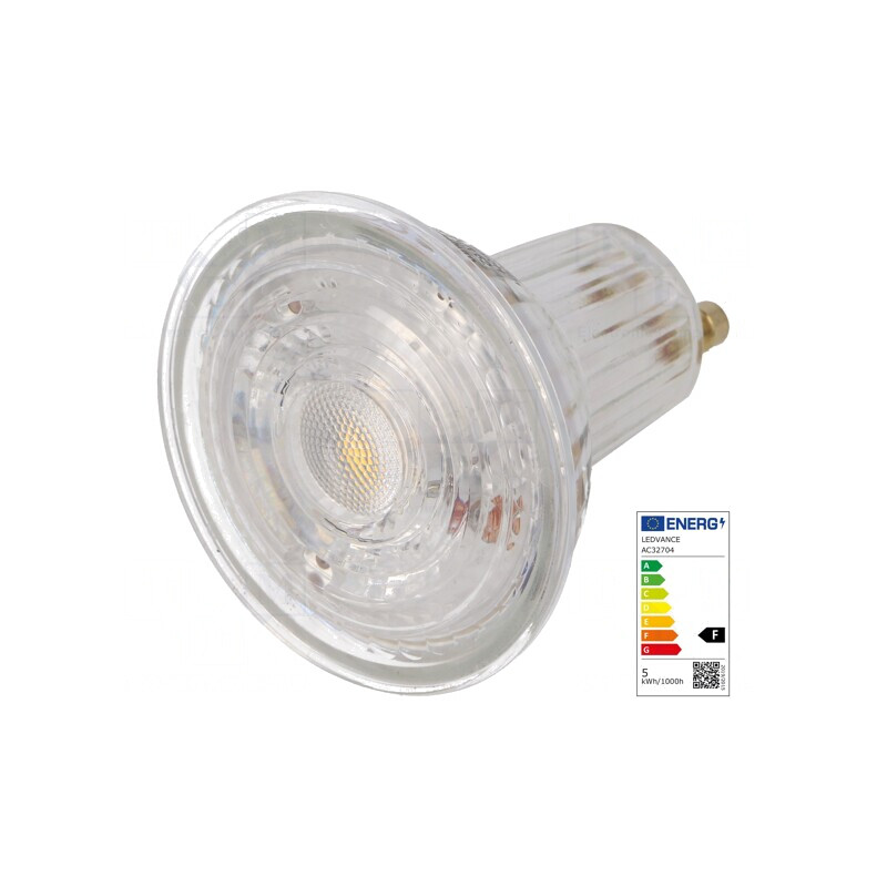 Lampă LED GU10 3000K 4,3W Alb Cald | Electronic-mag.ro | Componente Electronice
