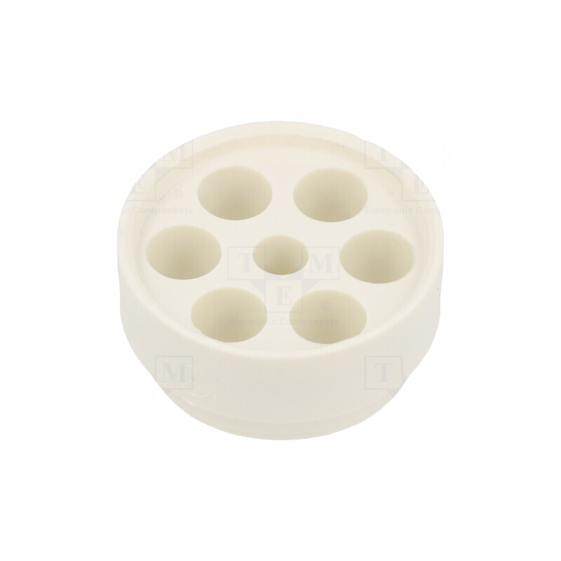 Insert presetupă elastomer 12mm, 6 orificii | Electronic-mag.ro | Componente Electronice