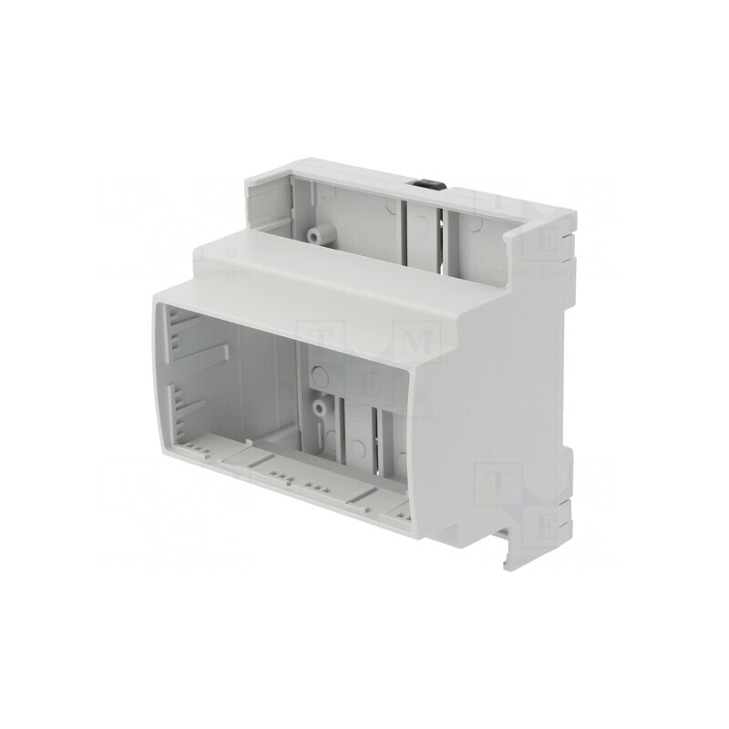 Carcasă pentru șină DIN 89x89x65mm ABS gri UL94V-0 | Electronic-mag.ro | Componente Electronice Carcasă pentru șină DIN 89x89x65mm ABS gri UL94V-0 | Electronic-mag.ro | Componente Electronice