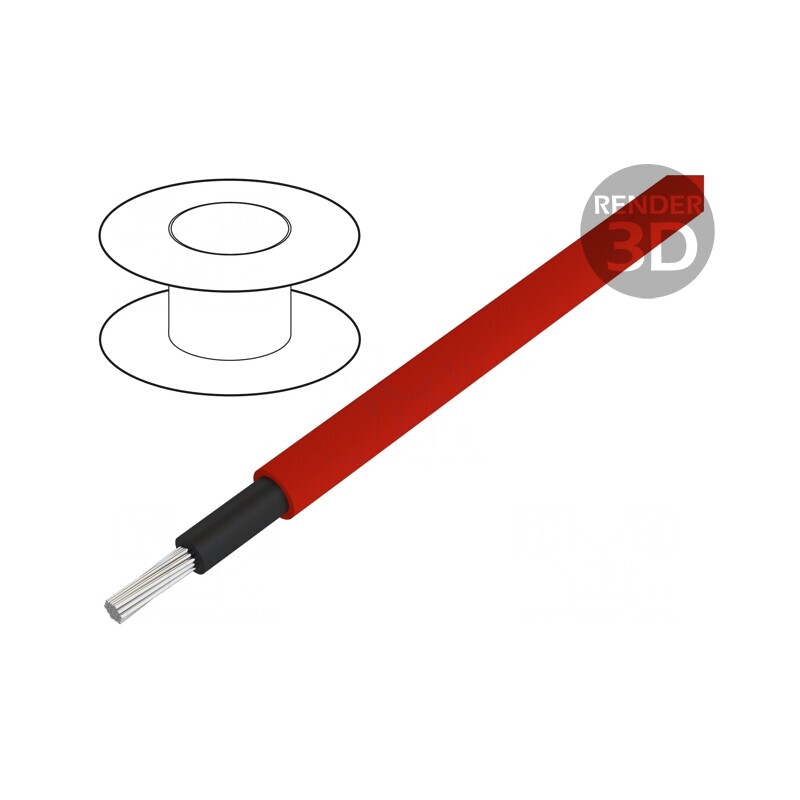Cablu Cu 18AWG PVC roșu 40kV 30m | Electronic-mag.ro | Componente Electronice Cablu Cu 18AWG PVC roșu 40kV 30m | Electronic-mag.ro | Componente Electronice