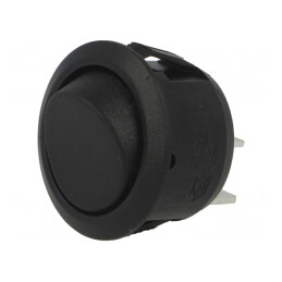 Comutator Basculant SPST Negru 6A/250V | Electronic-mag.ro | Componente Electronice