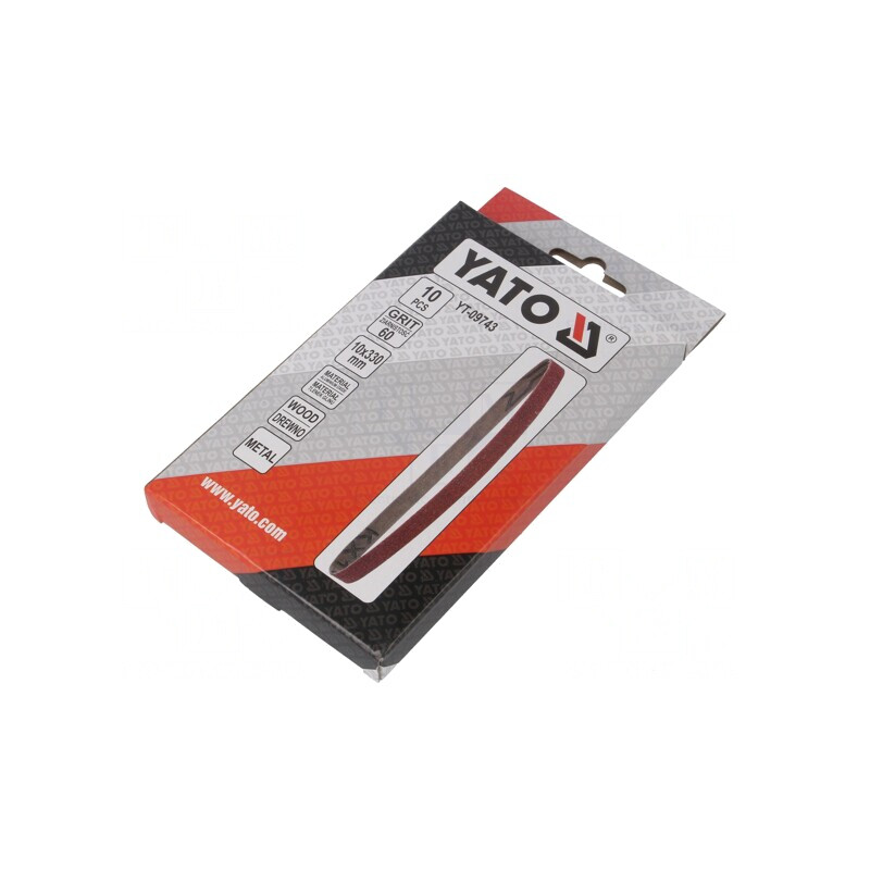 Bandă abrazivă 330mm x 10mm Granularitate 60 | Electronic-mag.ro | Componente Electronice