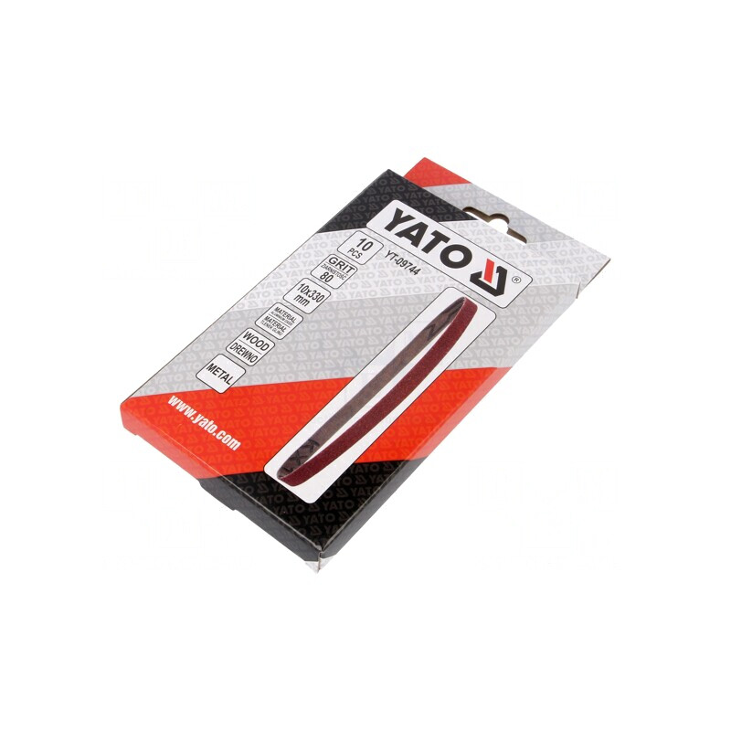 Bandă abrazivă 330mm x 10mm, Granularitate 80 | Electronic-mag.ro | Componente Electronice