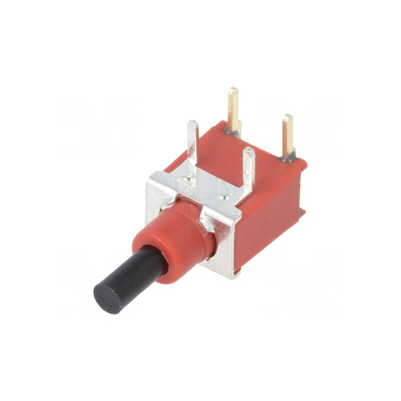 Comutator Apăsare 2 Poz SPST-NO 1A 250VAC THT | Electronic-mag.ro | Componente Electronice