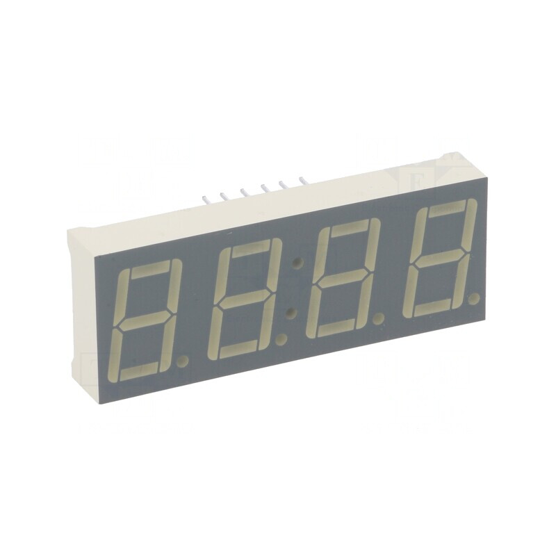 Afișaj LED 7 Segmente 14mm 4 Digits Roșu | Electronic-mag.ro | Componente Electronice Afișaj LED 7 Segmente 14mm 4 Digits Roșu | Electronic-mag.ro | Componente Electronice
