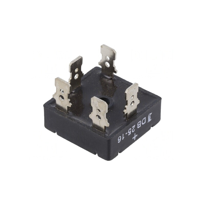Punte Redresoare Trifazată 1,6kV 25A THT | Electronic-mag.ro | Componente Electronice Punte Redresoare Trifazată 1,6kV 25A THT | Electronic-mag.ro | Componente Electronice
