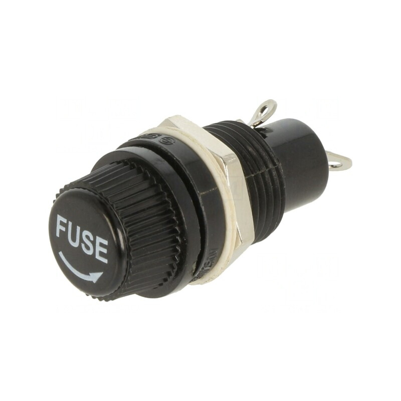 Clemă Panou 5x20mm 10A 250VAC | Electronic-mag.ro | Componente Electronice