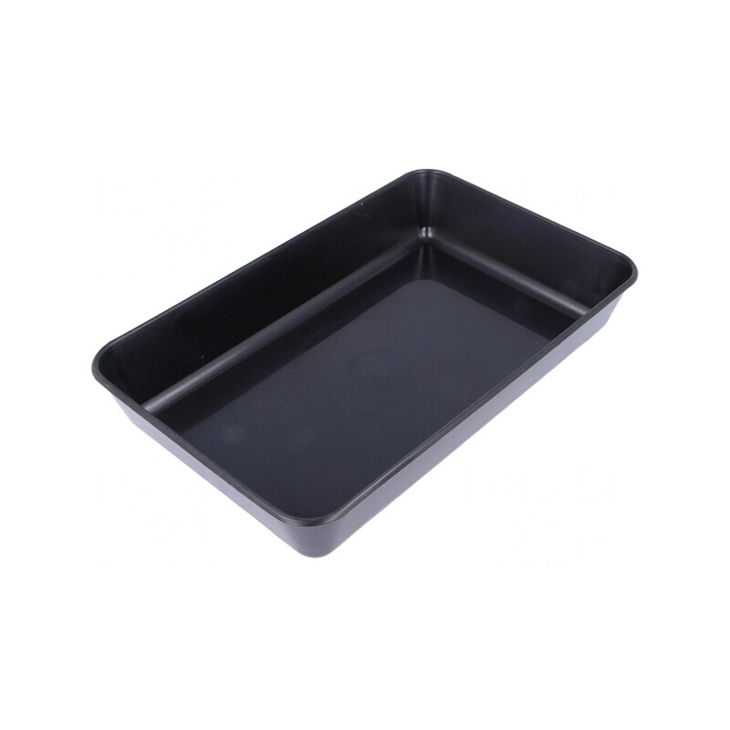 Cuvă ESD Polistiren Neagră 250x125x34mm | Electronic-mag.ro | Componente Electronice Cuvă ESD Polistiren Neagră 250x125x34mm | Electronic-mag.ro | Componente Electronice