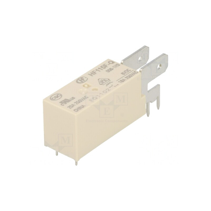 Releu Electromagnetic SPST-NO 6VDC 20A | Electronic-mag.ro | Componente Electronice