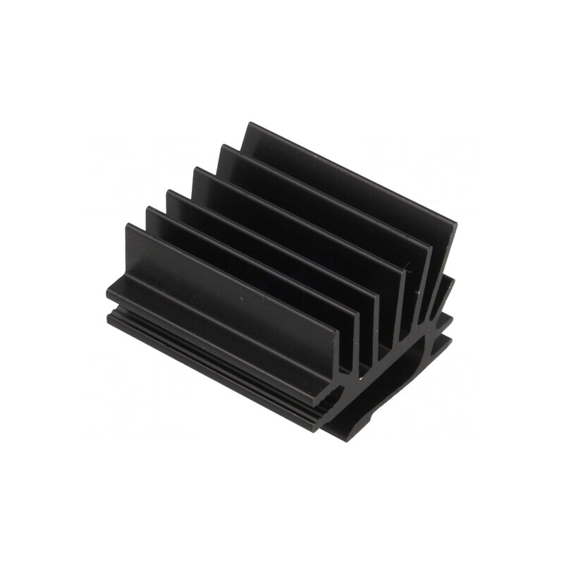 Radiator Extrudat cu Aripioare TO220 Negru 30mmx19.4mm | Electronic-mag.ro | Componente Electronice Radiator Extrudat cu Aripioare TO220 Negru 30mmx19.4mm | Electronic-mag.ro | Componente Electronice