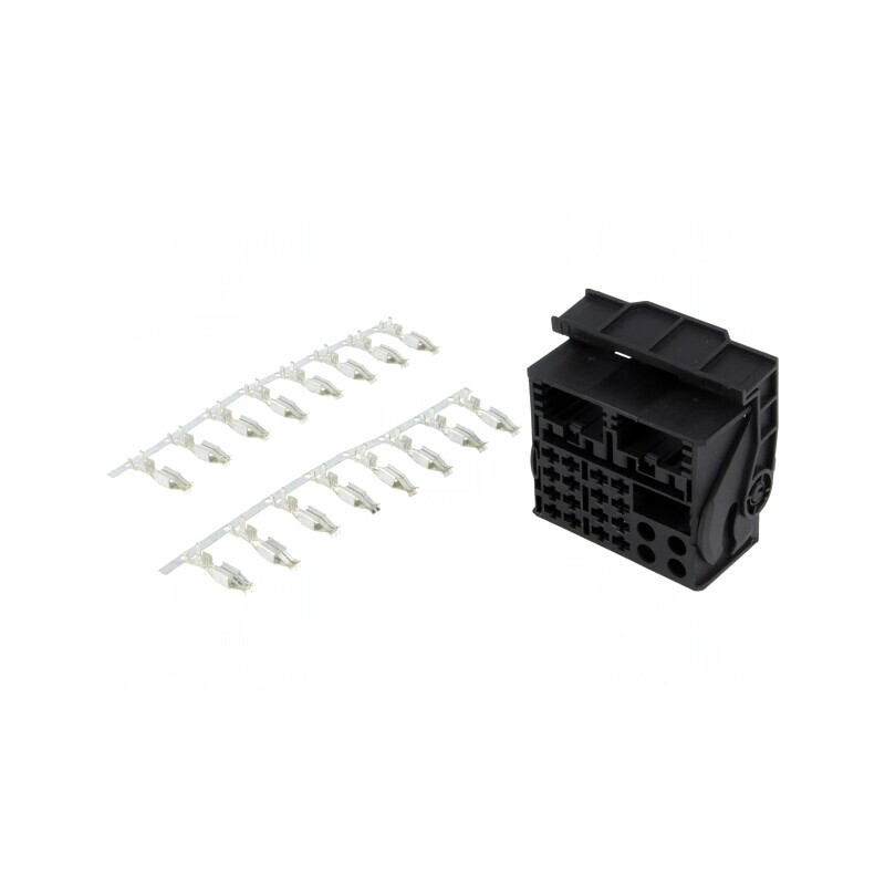 Kit mufă Quadlock 16 PIN VW 2011 Negru | Electronic-mag.ro | Componente Electronice
