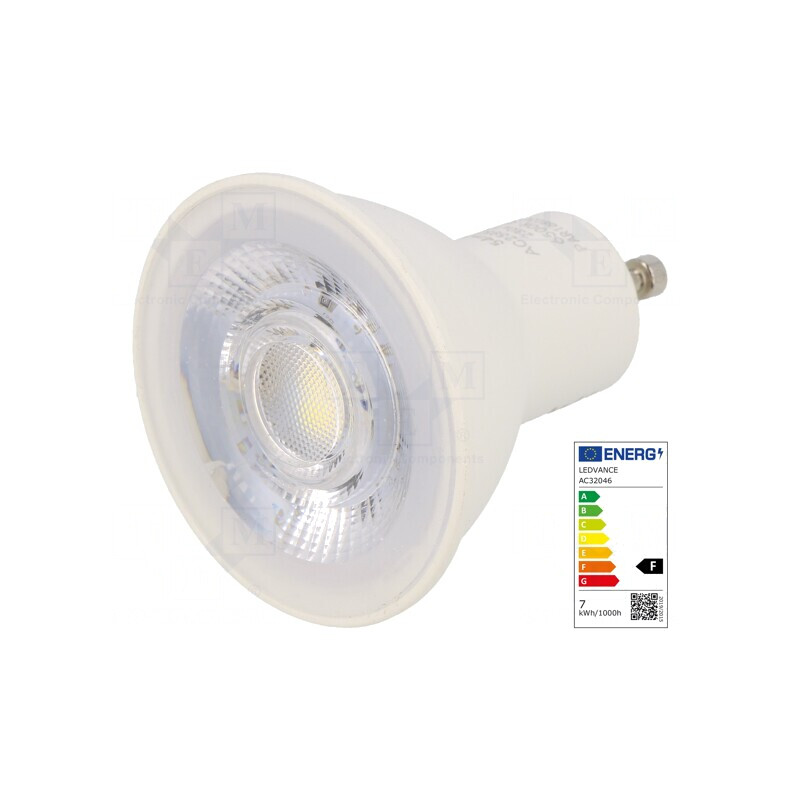 Lampă LED GU10 6,5W Alb Rece 6500K 575lm | Electronic-mag.ro | Componente Electronice