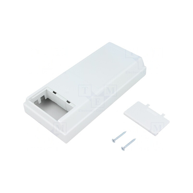 Carcasă montare pe perete ABS gri 81mm x 170mm x 32mm | Electronic-mag.ro | Componente Electronice