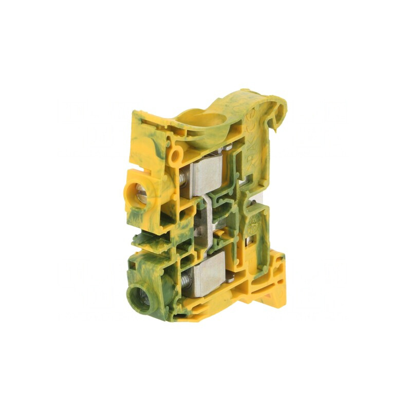 Bloc Conector Galben-Verde 0,5-16mm² 2 Borne | Electronic-mag.ro | Componente Electronice