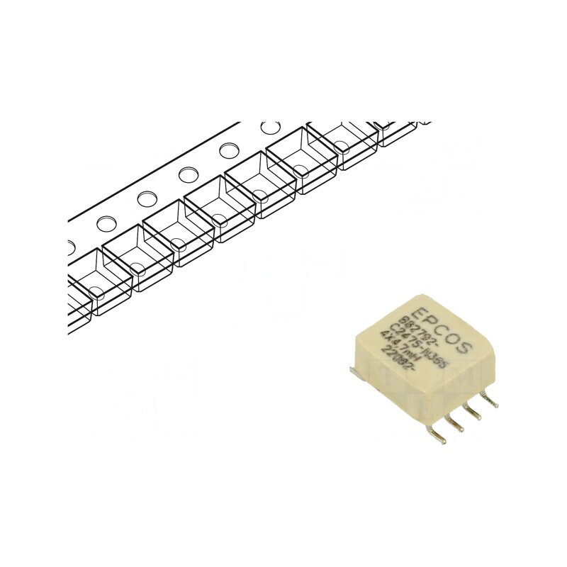 Inductor SMD 4.7mH 300mA 700mΩ | Electronic-mag.ro | Componente Electronice