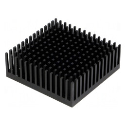 Radiator Extrudat Negru 45.7x45.7x16.5mm | Electronic-mag.ro | Componente Electronice