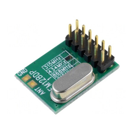 Modul RF Transmițător-Recepător FM 433,92MHz SPI | Electronic-mag.ro | Componente Electronice
