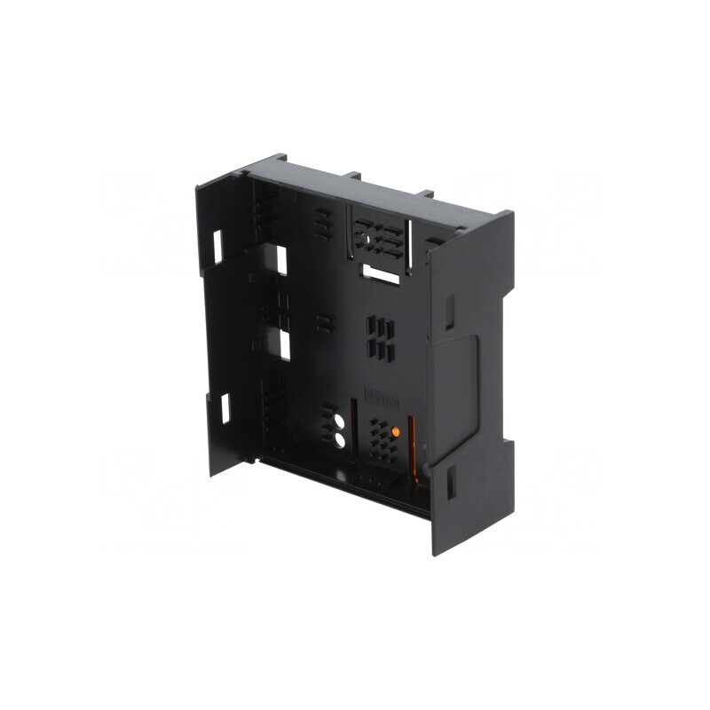 Carcasă Bază ABS Neagră 70mm EH 70 FLAT | Electronic-mag.ro | Componente Electronice