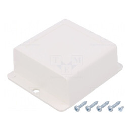 Carcasă Universală ABS Albă 69x82x30mm | Electronic-mag.ro | Componente Electronice