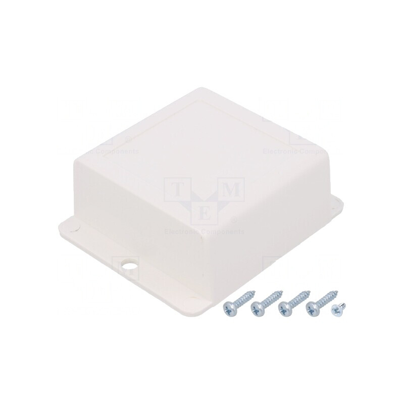 Carcasă Universală ABS Albă 69x82x30mm | Electronic-mag.ro | Componente Electronice