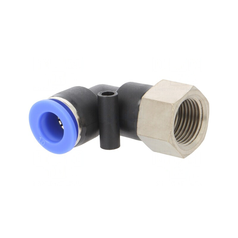 Racord push-in 90° 3/8' 15 bar | Electronic-mag.ro | Componente Electronice