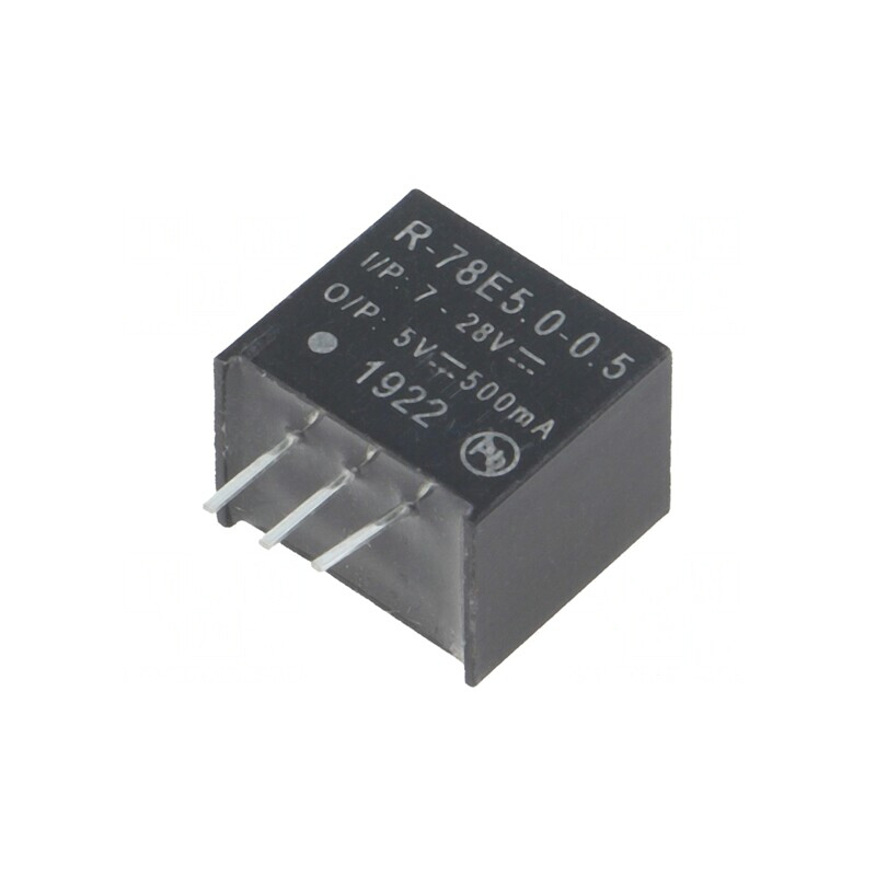 Convertor DC/DC 2,5W 7-28V la 5V 0,5A SIP3 | Electronic-mag.ro | Componente Electronice Convertor DC/DC 2,5W 7-28V la 5V 0,5A SIP3 | Electronic-mag.ro | Componente Electronice