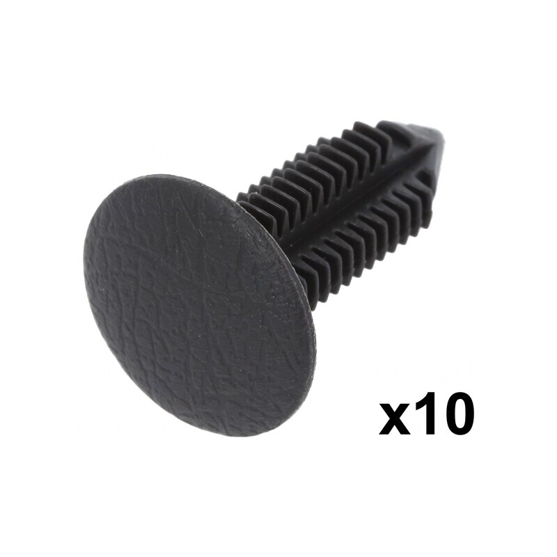 Clips Tapițerie Negru 10buc Mercedes | Electronic-mag.ro | Componente Electronice