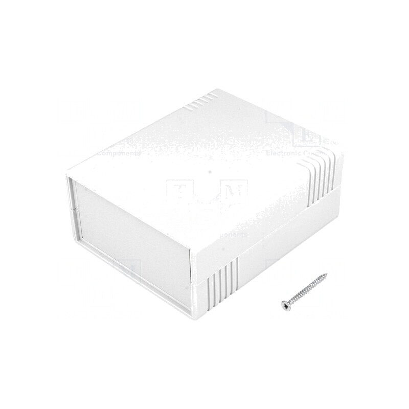 Carcasă panou ABS gri 91x111x49 mm | Electronic-mag.ro | Componente Electronice