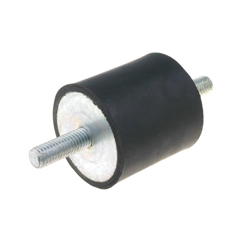 Atenuator de Vibrații M8 40mm Guma | Electronic-mag.ro | Componente Electronice
