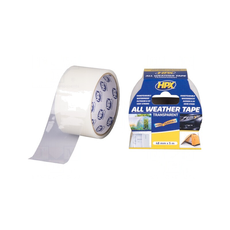Bandă Reparatoare Transparentă Acril 48mm x 5m | Electronic-mag.ro | Componente Electronice