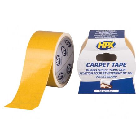 Bandă de fixare dublă albă 50mm x 5m | Electronic-mag.ro | Componente Electronice