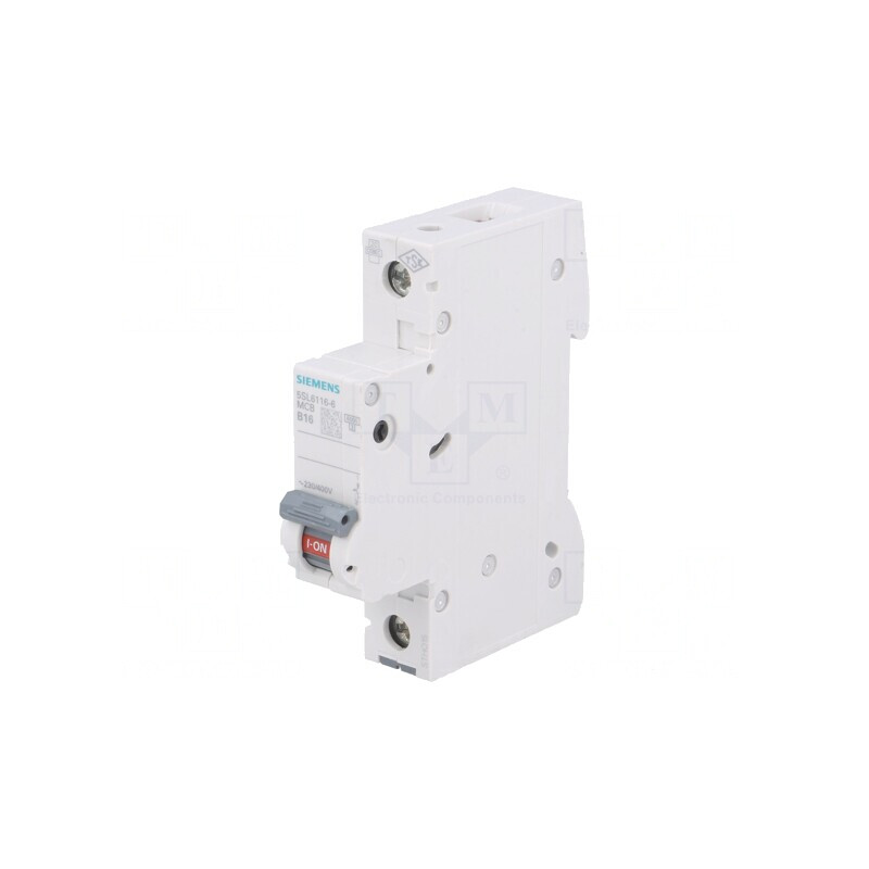 Întrerupător Supracurent 16A 1P 230V B | Electronic-mag.ro | Componente Electronice