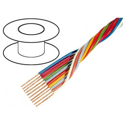 Cablu Neecranat 12x0,35mm2 100m OFC | Electronic-mag.ro | Componente Electronice