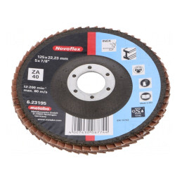 Disc de șlefuit cu lambouri 125mm 22,23mm | Electronic-mag.ro | Componente Electronice