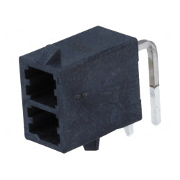 Conector Soclu Mega-Fit 5,7mm 2-PIN 23A THT | Electronic-mag.ro | Componente Electronice