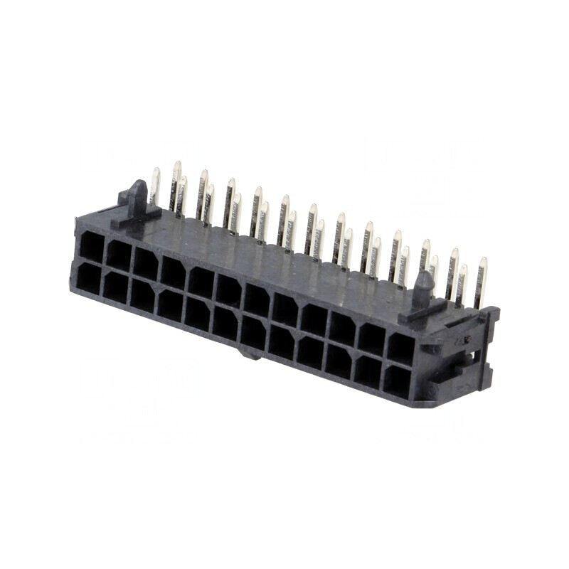 Soclu cablu-placă Micro-Fit 3.0 24 PIN 3mm THT 8,5A | Electronic-mag.ro | Componente Electronice