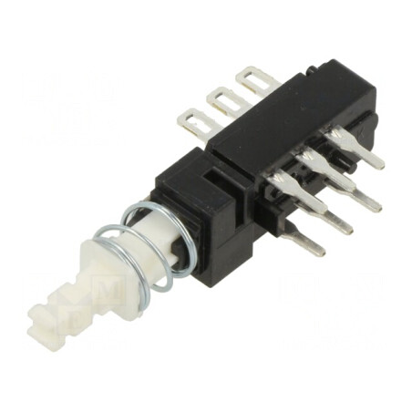 Comutator Push Button DPDT ON-ON 0.5A 125VAC | Electronic-mag.ro | Componente Electronice