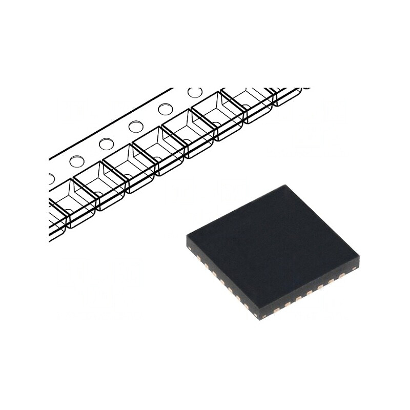 Microcontroler PIC 7kB 32MHz 1,8-5,5V SMD QFN28 PIC16 | Electronic-mag.ro | Componente Electronice