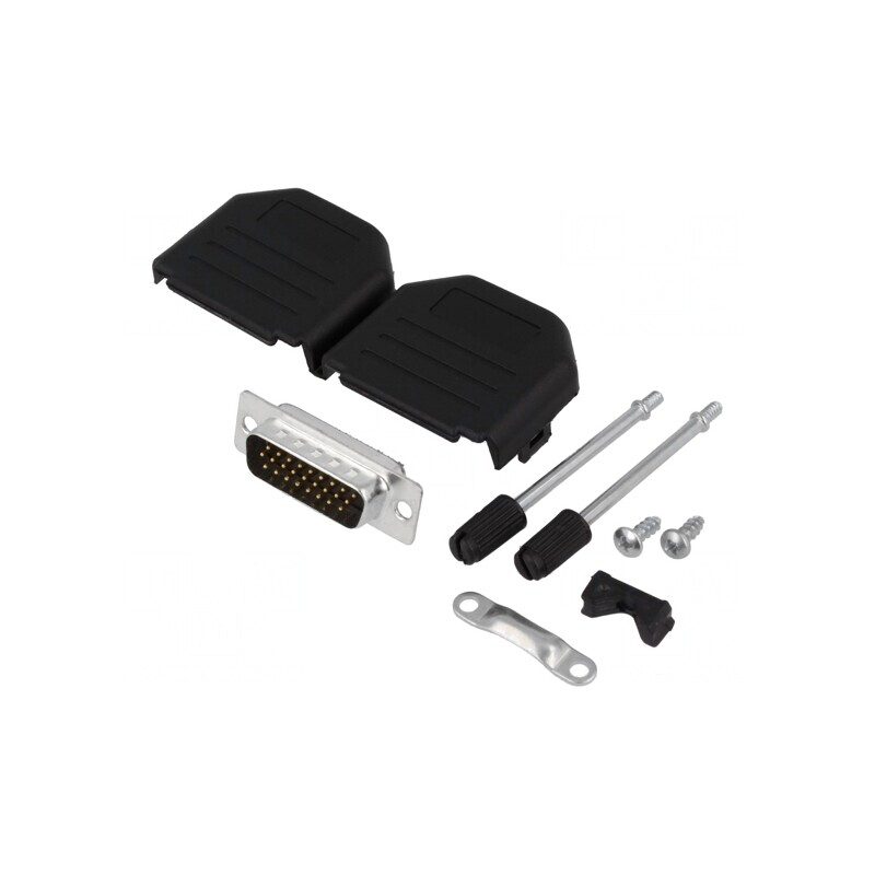 D-Sub HD 26 Pin Mufă Tată Lipire pe Cablu Set Complet | Electronic-mag.ro | Componente Electronice D-Sub HD 26 Pin Mufă Tată Lipire pe Cablu Set Complet | Electronic-mag.ro | Componente Electronice