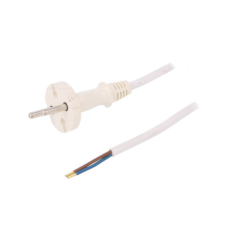 Cablu Electric 1.5m Alb 16A 250V | Electronic-mag.ro | Componente Electronice Cablu Electric 1.5m Alb 16A 250V | Electronic-mag.ro | Componente Electronice