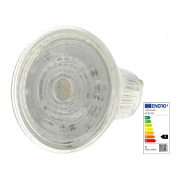 Lampă LED GU10 4,3W 4000K Alb Neutru | Electronic-mag.ro | Componente Electronice