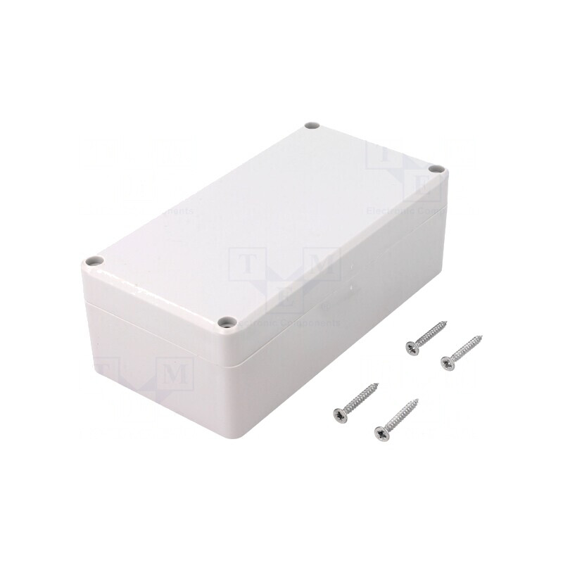 Carcasă universală polistiren gri 82x158x55mm | Electronic-mag.ro | Componente Electronice