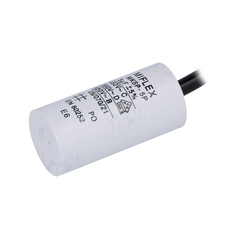 Condensator pentru Motoare 3uF 450V 25x53mm | Electronic-mag.ro | Componente Electronice