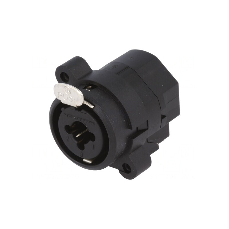 Soclu Jack 6,3mm XLR Mamă Combo THT 3A | Electronic-mag.ro | Componente Electronice