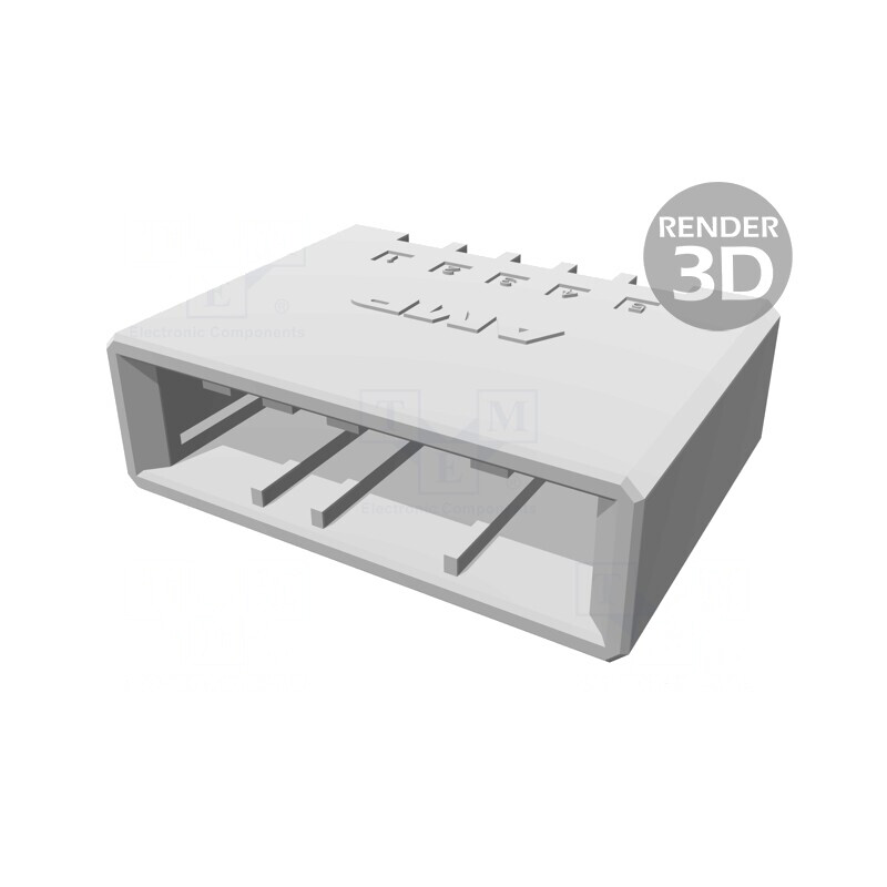 Soclu cablu-placă Dynamic D-3100S 3,81mm 5 PIN 250V 12A | Electronic-mag.ro | Componente Electronice