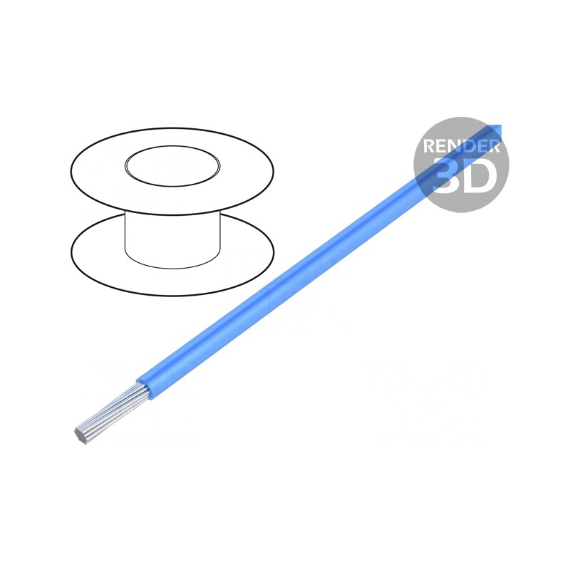 Cablu siliconic albastru 1x6mm2 ÖLFLEX® HEAT 180 | Electronic-mag.ro | Componente Electronice