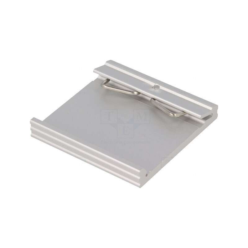 Mâner Aluminiu 50mm pentru Șină DIN TS35 | Electronic-mag.ro | Componente Electronice