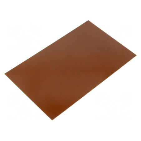 Placă Laminat Epoxidic FR4 0.5mm 160x100mm | Electronic-mag.ro | Componente Electronice
