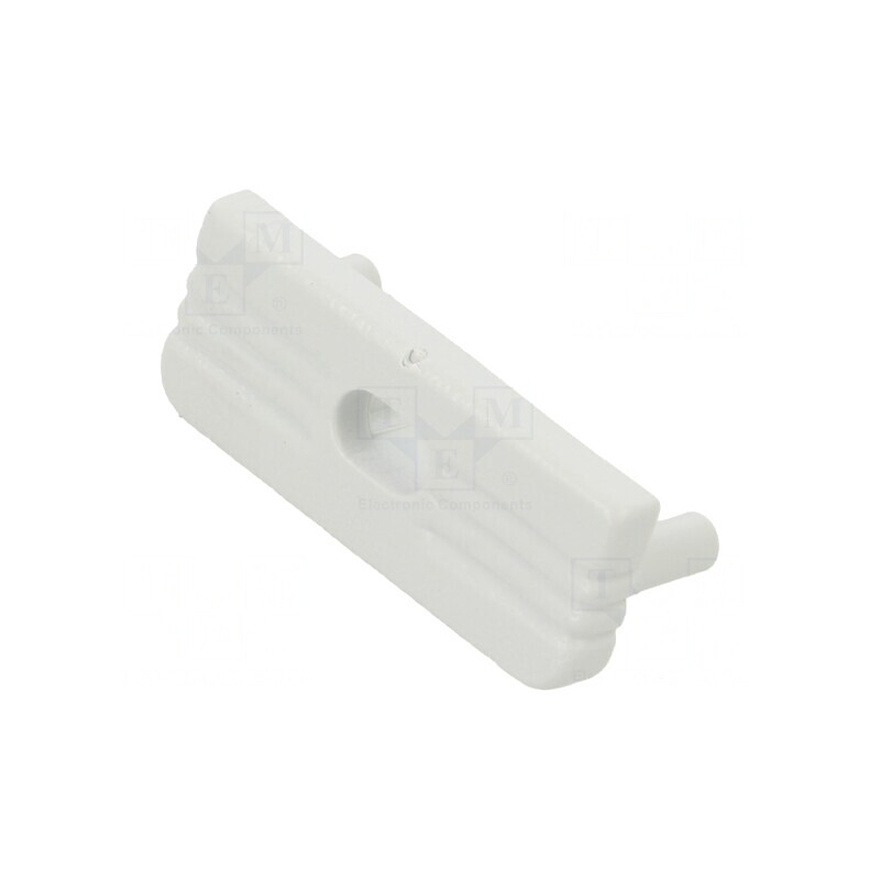 Obturator gri pentru profil LED cu orificiu, set 20 bucăți | Electronic-mag.ro | Componente Electronice